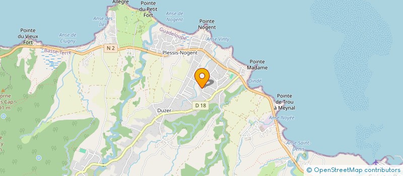 localisation de l'entreprise MONSIEUR GREG LECHEVALIER  SAINTE-ROSE