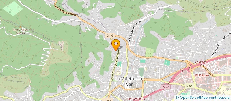 localisation de l'entreprise MONSIEUR GREG MALEPLATE  TOULON