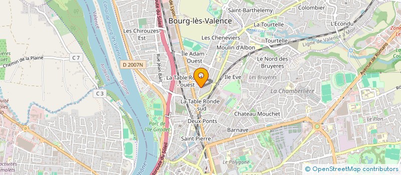 localisation de l'entreprise MONSIEUR GREG WILSON  BOURG-LES-VALENCE