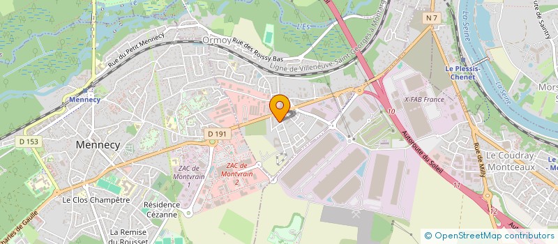 localisation de l'entreprise MONSIEUR GREGG LOFE LA LOFE  ORMOY