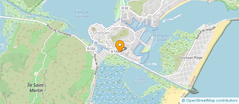 localisation de l'entreprise MONSIEUR GREGOIRE ANGULO  GRUISSAN