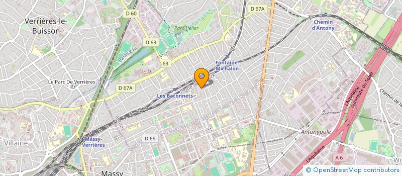 localisation de l'entreprise MONSIEUR GREGOIRE ARIBAUT à ANTONY