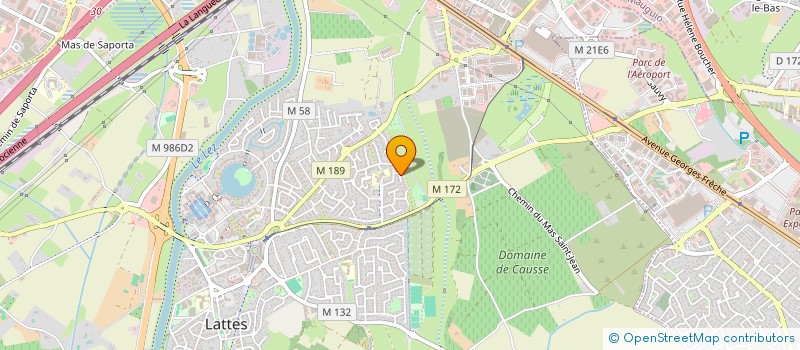 localisation de l'entreprise MONSIEUR GREGOIRE AUGER à LATTES