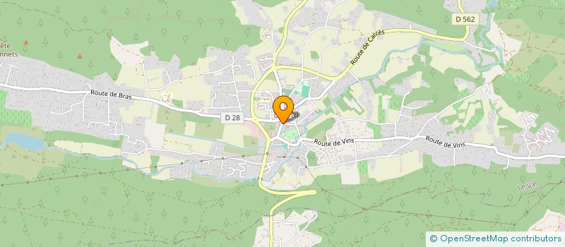 localisation de l'entreprise MONSIEUR GREGOIRE AUTRAN  LE VAL