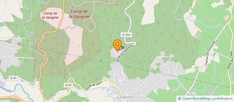 localisation de l'entreprise MONSIEUR GREGOIRE BARA à LA MOTTE