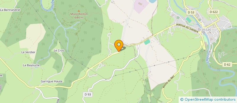 localisation de l'entreprise MONSIEUR GREGOIRE BARDOU  BRASSAC
