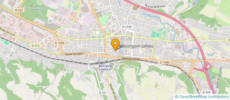 localisation de l'entreprise MONSIEUR GREGOIRE BAREKE à BOURGOIN-JALLIEU
