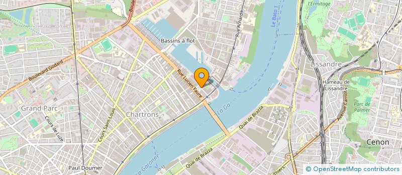 localisation de l'entreprise MONSIEUR GREGOIRE BASEOTTO  BORDEAUX