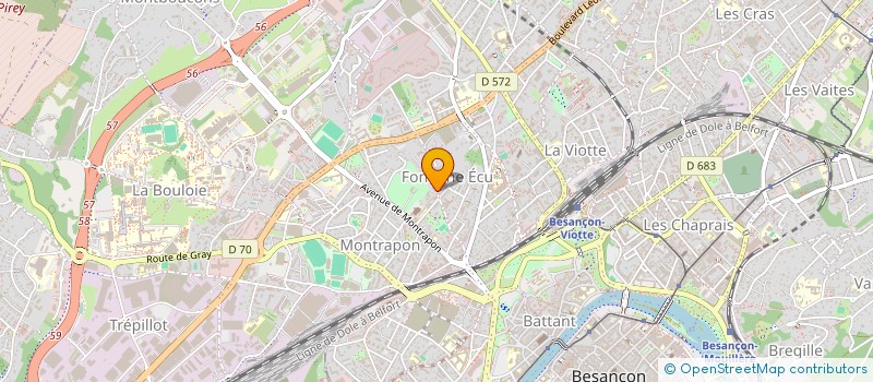 localisation de l'entreprise MONSIEUR GREGOIRE BEZ à BESANCON