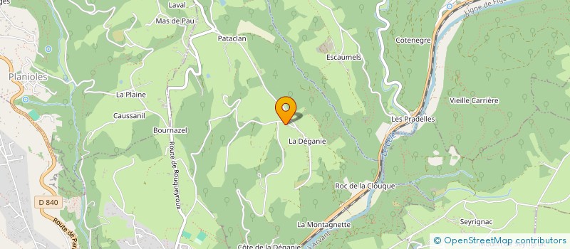 localisation de l'entreprise MONSIEUR GREGOIRE BITTERS  FIGEAC