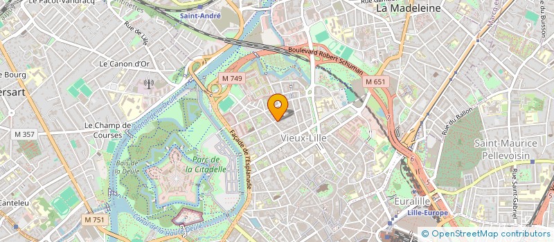 localisation de l'entreprise MONSIEUR GREGOIRE BLOND à LILLE