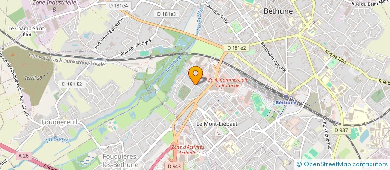 localisation de l'entreprise MONSIEUR GREGOIRE BONIEC  SAINS EN GOHELLE