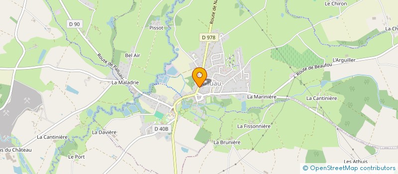 localisation de l'entreprise MONSIEUR GREGOIRE BONNAUD  SAINT-ETIENNE-DU-BOIS