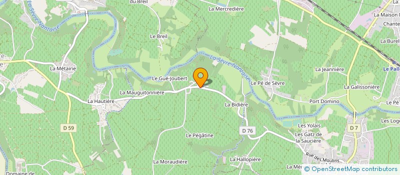 localisation de l'entreprise MONSIEUR GREGOIRE BONNEFOND-JOLLY à MAISDON-SUR-SEVRE