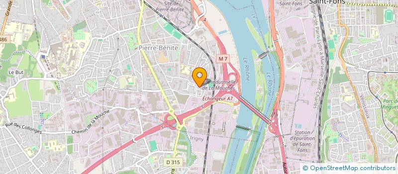 localisation de l'entreprise MONSIEUR GREGOIRE BONNEL  OULLINS-PIERRE-BENITE