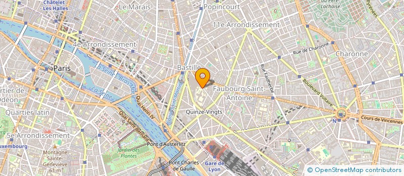 localisation de l'entreprise MONSIEUR GREGOIRE BOUCHETOUT  PARIS