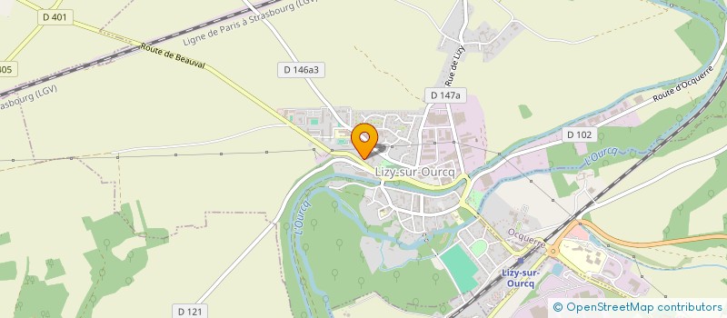 localisation de l'entreprise MONSIEUR GREGOIRE BOURBOIN  LIZY-SUR-OURCQ