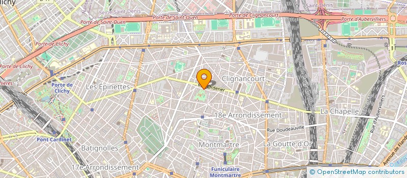 localisation de l'entreprise MONSIEUR GREGOIRE BOUSSIER  PARIS