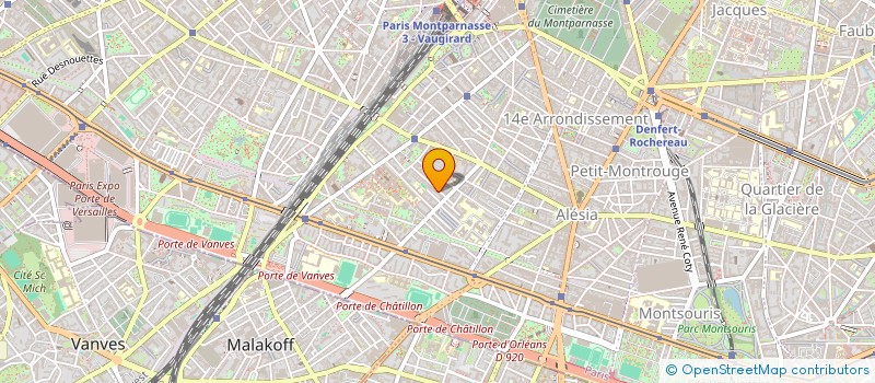 localisation de l'entreprise MONSIEUR GREGOIRE BROQUET  PARIS