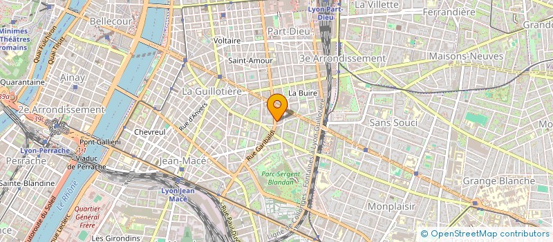 localisation de l'entreprise MONSIEUR GREGOIRE BUQUET  LYON