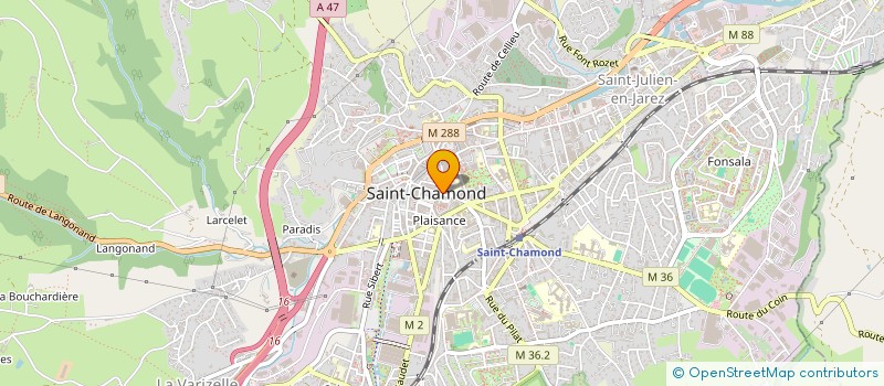 localisation de l'entreprise MONSIEUR GREGOIRE CAKIRCI à SAINT-CHAMOND