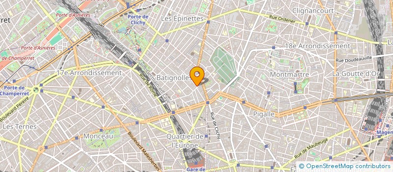 localisation de l'entreprise MONSIEUR GREGOIRE CALLIGE  PARIS