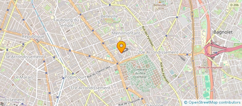 localisation de l'entreprise MONSIEUR GREGOIRE CARON  PARIS