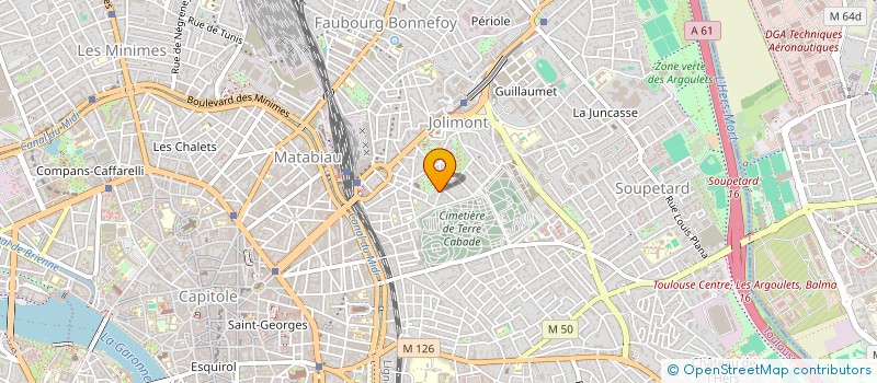 localisation de l'entreprise MONSIEUR GREGOIRE CASSAGNEAU à TOULOUSE