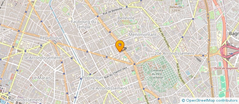 localisation de l'entreprise MONSIEUR GREGOIRE CHANDON  PARIS