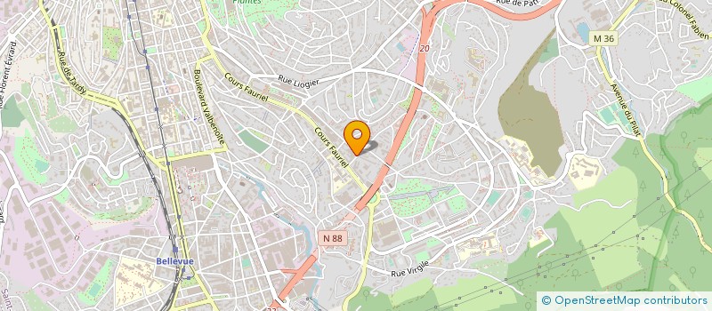 localisation de l'entreprise MONSIEUR GREGOIRE CHEYNET  SAINT-ETIENNE