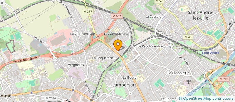 localisation de l'entreprise MONSIEUR GREGOIRE CHIARELLA à LAMBERSART