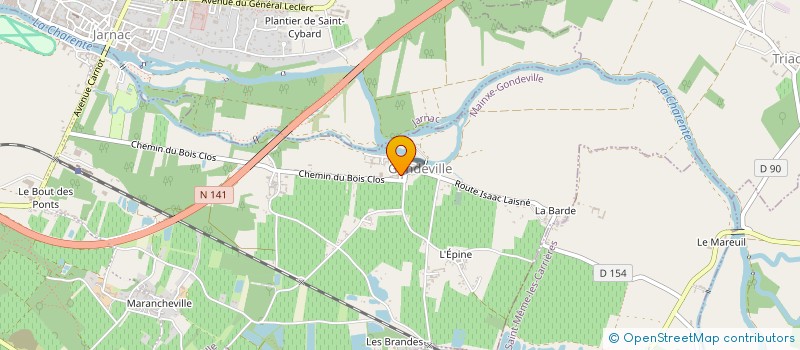 localisation de l'entreprise MONSIEUR GREGOIRE CHOLLET à SIGOGNE