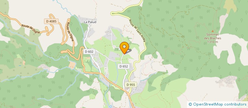 localisation de l'entreprise MONSIEUR GREGOIRE CHOVIN  CASTELLANE