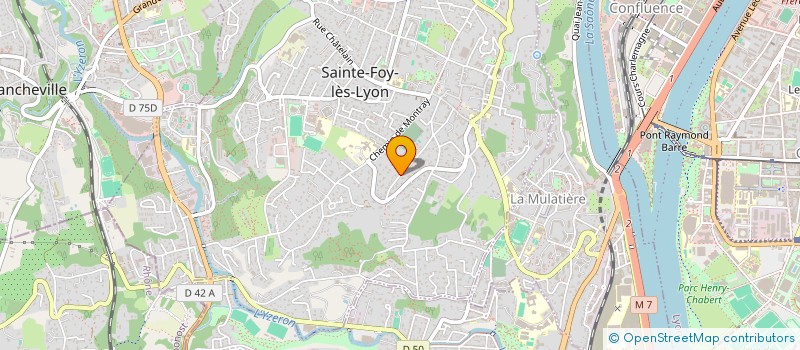 localisation de l'entreprise MONSIEUR GREGOIRE CLERY à SAINTE-FOY-LES-LYON