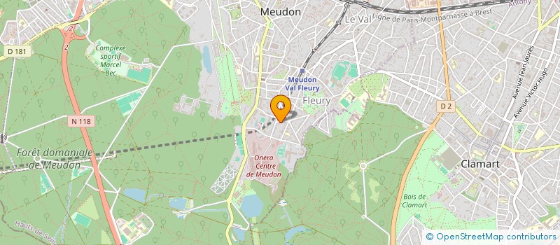 localisation de l'entreprise MONSIEUR GREGOIRE COLLIERE à MEUDON