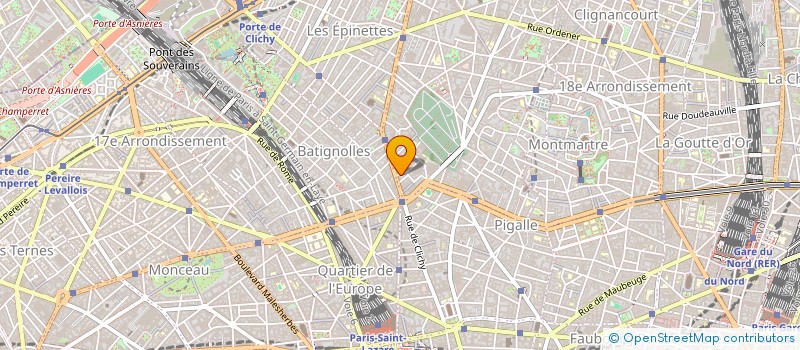 localisation de l'entreprise MONSIEUR GREGOIRE CORDIER  PARIS