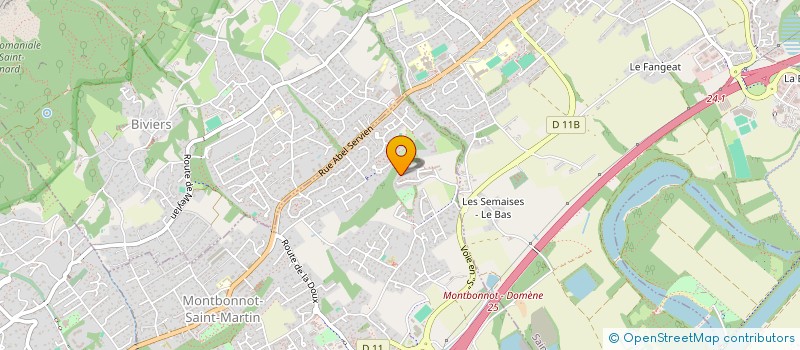 localisation de l'entreprise MONSIEUR GREGOIRE CORREDERA  SAINT-NAZAIRE-LES-EYMES