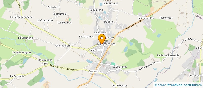 localisation de l'entreprise MONSIEUR GREGOIRE COUEGNAT à SEREILHAC