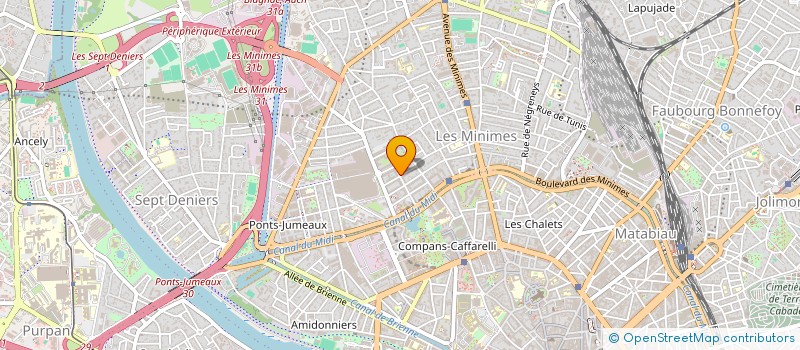 localisation de l'entreprise MONSIEUR GREGOIRE COURTIADE à TOULOUSE