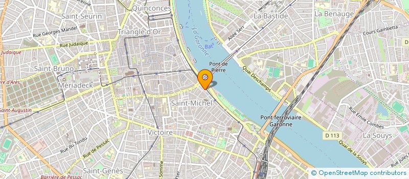 localisation de l'entreprise MONSIEUR GREGOIRE DARCEL  BORDEAUX