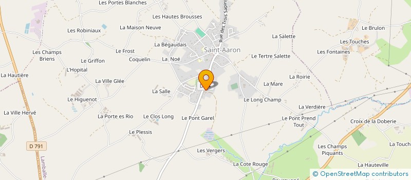 localisation de l'entreprise MONSIEUR GREGOIRE DAVY  LAMBALLE-ARMOR