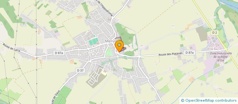 localisation de l'entreprise MONSIEUR GREGOIRE DE BEAUMONT  MERVILLE