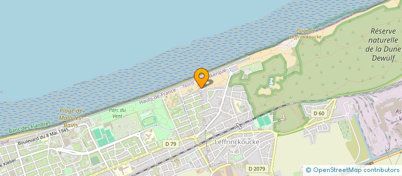 localisation de l'entreprise MONSIEUR GREGOIRE DEBOOM  LEFFRINCKOUCKE