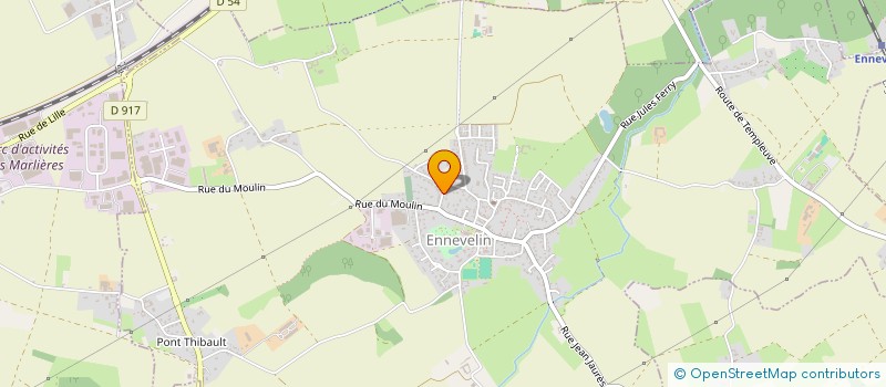 localisation de l'entreprise MONSIEUR GREGOIRE DEBUCHY  ENNEVELIN