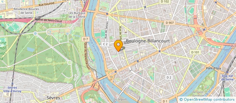 localisation de l'entreprise MONSIEUR GREGOIRE DEFFONTIS à BOULOGNE-BILLANCOURT