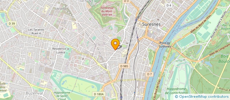 localisation de l'entreprise MONSIEUR GREGOIRE DELETANG à SURESNES