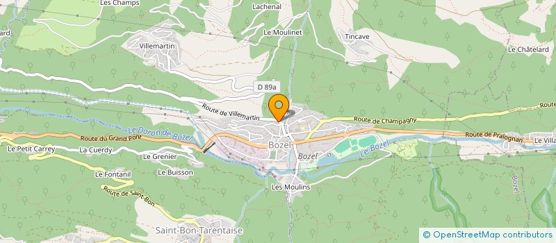 localisation de l'entreprise MONSIEUR GREGOIRE DESHUSSES  BOZEL