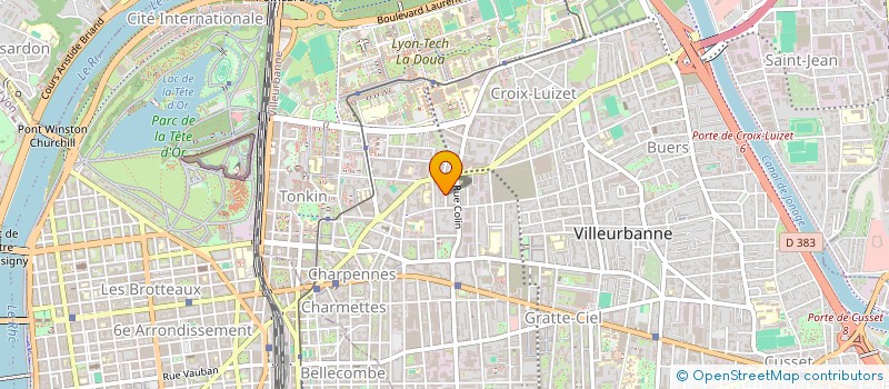 localisation de l'entreprise MONSIEUR GREGOIRE DETOURS  LYON