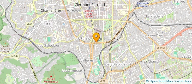 localisation de l'entreprise MONSIEUR GREGOIRE DIEF  CLERMONT-FERRAND