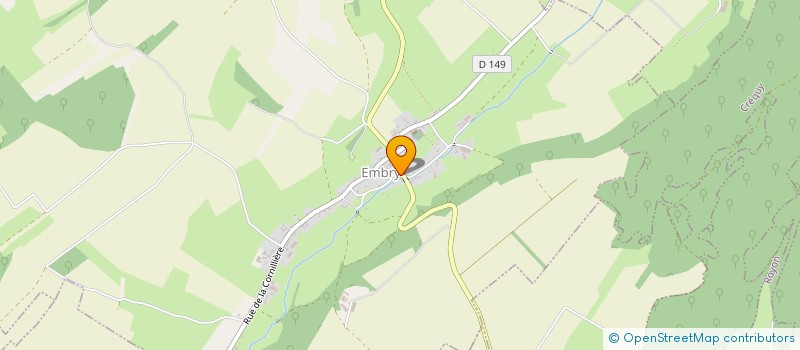 localisation de l'entreprise MONSIEUR GREGOIRE DOLLE  EMBRY